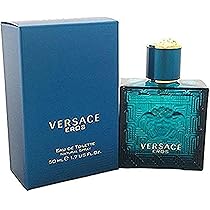 Versace Eros Eau de Toilette für Männer, 50 ml, mit sanftem Duft
